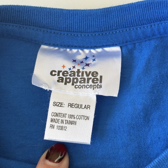 Kodiak Alaska Husky Sled Dog Blue Graphic T Shirt See Measurements For Size - Picture 3 of 6